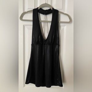 GUESS black glittery women’s top small